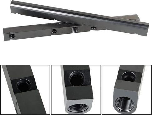labwork -8AN Black Aluminum Fuel Rails Kit Replacement for LS1 LS6 in Saudi Arabia
