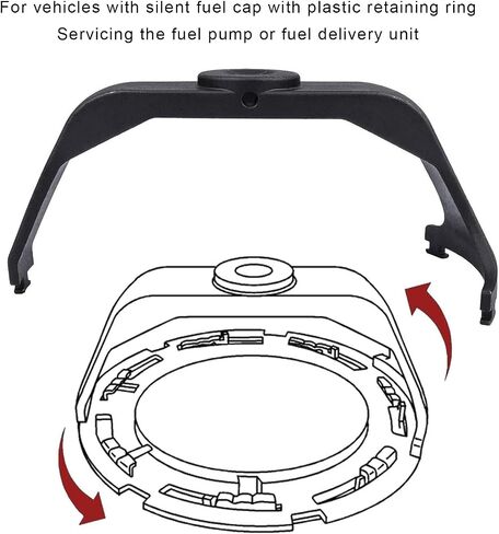 Fuel Pmp Removal Tool Fuel Tank Lock Ring Tool Fuel Pump Lid Removal Installer Replacement for Mercedes BENZ W204 207 212 Universal Fuel Pump Removal Tool Adjustable Fuel Pump Lock Ring Tool in Saudi Arabia