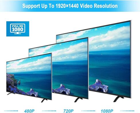 مقسم فيديو VGA مزود بمنفذين مع محول تيار متردد 1 إلى 2 ناسخ VGA يدعم دقة 1920X1440 وعرض النطاق الترددي 220 ميجاهرتز لتكرار الشاشة in Kuwait