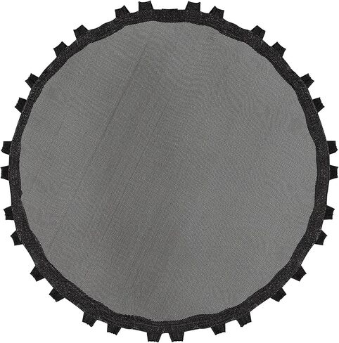 بساط القفز البديل العلوي - إطارات الترامبولين المستديرة مع خطافات باستخدام زنبركات 3.5 بوصة - بساط بديل لتمارين الترامبولين - بساط قفز الجمباز - يدعم ما يصل إلى 220 رطلاً (38 بوصة، 32 خطافًا) in Kuwait