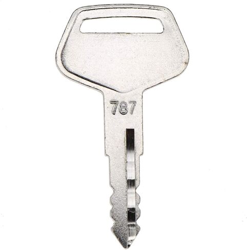 ZTUOAUMA 10X Ignition Keys #787 with Key Chain TR261434 Compatible with Komatsu Excavator Dozer Loader Kalmar Dressta Sakai Models 2019 in Kuwait