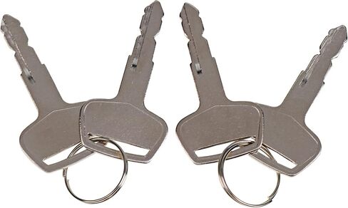 JEENDA 2PCS Ignition Keys CH12206 Compatible with John Deere Tractors 430 650 670 750 770 790 850 870 950 970 990 1050 1070 1250 1450 1650 3005 4005 (2) in Saudi Arabia
