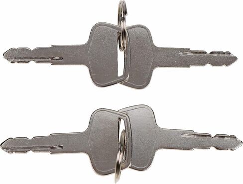 JEENDA 2PCS Ignition Keys CH12206 Compatible with John Deere Tractors 430 650 670 750 770 790 850 870 950 970 990 1050 1070 1250 1450 1650 3005 4005 (2) in Saudi Arabia