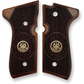 Beretta 92-F Pistol Grip Handmade from Walnut Wood Ars.08