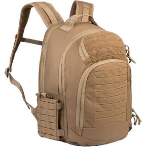 GZ XINXING Large 3 day Molle Assault Pack Military Tactical Army Backpack Bug Out Bag Daypack (Black)