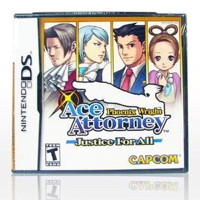 Phoenix Wright, Ace Attorney: Justice For All - Nintendo DS