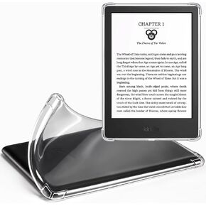 CoBak Clear Case for 6" Kindle 11th Generation 2022 - Ultra-Slim Soft TPU Transparent Cover, Lightweight & Durable Protection