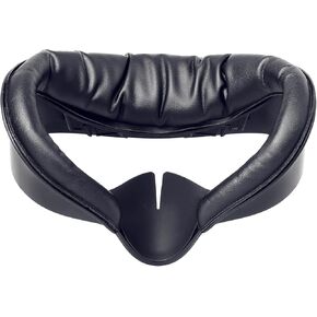 Facial Interface & Face Pad Cover for Meta Quest 3S Accessories, Soft PU Leather Foam Ice Silk Cotton Replacement Face Interface Cushion for Oculus Quest 3S, Sweat-Proof and Air-Circulation Design