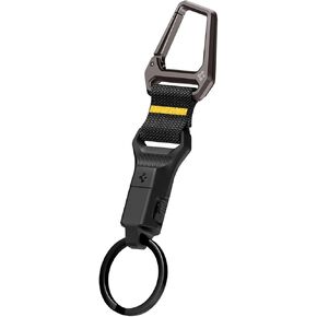 Spigen Life Magnetic Keychain Key Holder with HUB Compatible with MagSafe Accessories, Quick Release Magnetic System and Secure Lock System, Detachable Magnetic Keychain Key Ring Clip, Car Keychain