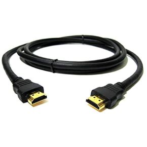 2 Metre 6.6 Ft Gold Plated HDMI Cable for X Box 360, PS4, PS3 and Roku TV Box by Mastercables®
