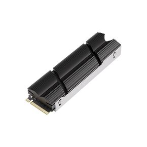 M.2 SSD Heatsink, M.2 2280 SSD Cooler Aluminium M.2 Heatsink Cooler Double-Sided Heat Sink with Silicone Thermal Pads for PC / PS5 M.2 PCIE NVMe SSD (Silver)