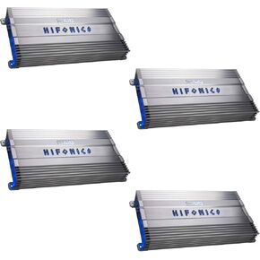 Hifonics BG-1000.4 Brutus Gamma 4 Channel 1000W Car Audio Subwofer Amplifier (4 Pack)