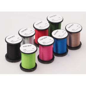 Wifreo 50D G.S.P Fly Tying Thread 8 Colors Fly Fishing Materials for Dry/Wet/Nymph/Streamer Flies.