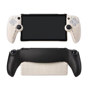 UYIYE Thin Fit Designed for PlayStation Portal Remote Player Case (Black+White)