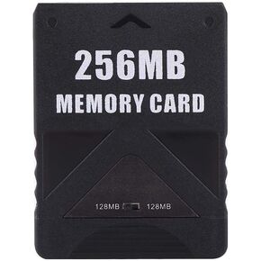 PS2 Memory Card, Memory Card High Speed for 2 PS2 Games Accessories?High Speed Game Memory Card (256M)
