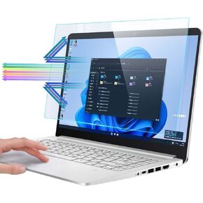 15.6 Inch Anti Blue Light Laptop Screen Protector,Eye Protection Anti Glare Anti Scratch Computer Screen Cover for Lenovo Hp Dell Acer Asus Samsung 15.6" Laptop with 16:9 Aspect Ratio (15.6 Inch)
