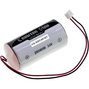 Replacement Battery for DSC WT4911, WT8911, WT4911R Wireless Outdoor Sire, Impassa Wireless Siren, 2 Way Wireless External Siren, WT4911BATT ER34615M-T1 (14500mAh) Li-MnO2