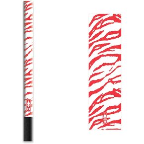 Bohning 4" Tiger Print Arrow Wraps, Small, White & Red Tiger