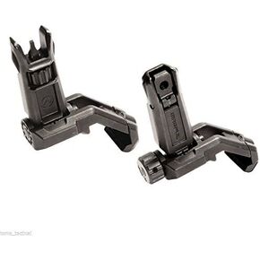 Magpul Pro Offset Iron Sights Angled 45 Degree BUIS Front and Rear Sight Set MBUS MAG525 MAG526