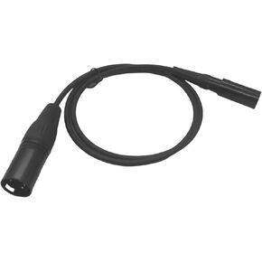 General Aviation Headset Adapter with 6 Pins Compatible for Boss a20 Headphone(Black,Wired) (for Airbus 5pin Male)