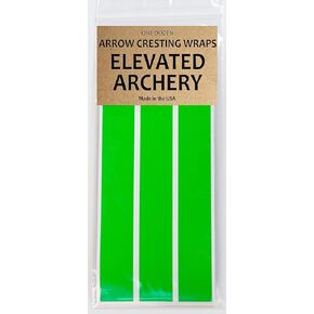 4" Standard Diameter Arrow Cresting Wraps for Carbon Shafts | Pack of 12