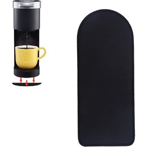 Coffee Maker Mat for Keurig Coffee Maker,Appliance Sliders for Kitchen Appliances,Coffee Maker Slider for Counter,Countertop Protector Mat,Coffee Maker Accessories (Small 11.4"x4.72")