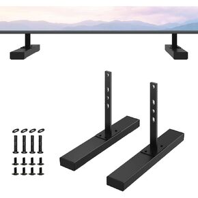 Metal TV Stand Base for Samsung TV Legs Only for Samsung UN65H7150AFXZA UN65H7100AFXZA UN75H7100AF UN75H7150AFXZA Only for The Models We Listed TV Stand Legs Replacement for Samsung with Screws