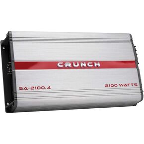 Crunch SA-2100.4 Smash Series 2,100-Watt 4-Channel Class AB Amp