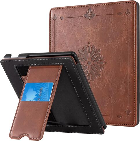 CoBak Stand Case for Kindle Oasis - Premium PU Leather Smart Cover with Auto Sleep Wake for Kindle Oasis 9th Generation & 10th Generation in Saudi Arabia