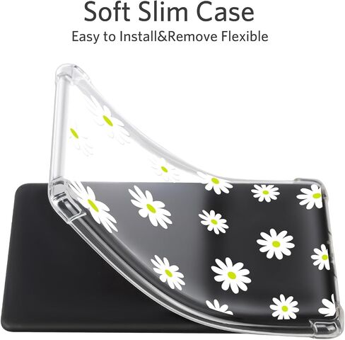 COBAK CLASE CASE لـ Kindle Paperwhite 12th Gen 2024 (7 ") و kindle Colorsoft Signature Edition (7")-غطاء خلفي خفيف للخدش مقاوم للخدش in Saudi Arabia