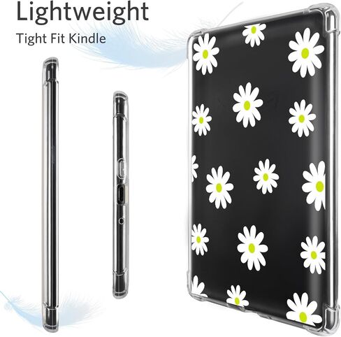 COBAK CLASE CASE لـ Kindle Paperwhite 12th Gen 2024 (7 ") و kindle Colorsoft Signature Edition (7")-غطاء خلفي خفيف للخدش مقاوم للخدش in Saudi Arabia