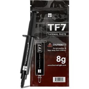 Thermalright TF7 8Grams High Performance Thermal Paste for CPU/GPU/All Radiators,Thermal Conductivity is 12.8W/mk,Laptops and Desktops Cooler,Long Durability(Including Scraper)