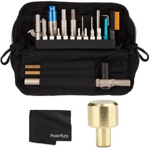 Photo4less Fix It Sticks Tool مجموعة أدوات Glock Bundle مع Fix It Stick Brass Hammer Head و Cleaning Cloth