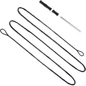 Recurve Bow String - Dacron Bow String Replacement for Traditional and Recurve Bow with Finger Saver, Bowstring 14,16 Strands AMO 48-70 inches