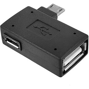 1 Pack OTG Cable Adapter for Fire TV Stick 4K Max, Micro USB OTG Compatible with Fire TV Storage, Fire Stick Memory Expansion (1)