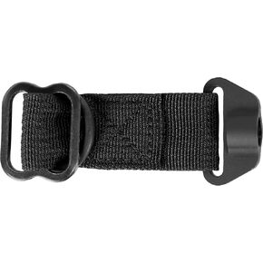 GrovTec GTSL117 Buttstock Sling Tail, Black, 3"