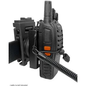 Magnetic Radio Holster Belt Mounting or Hang on Shoulder Walkie Mount Compatible with All Kinds of Walkie-Talkies Super Convenient to Put On and Take Off