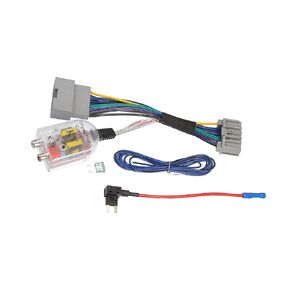 Radio Amp Subwoofer Amplifier Plug Play Wire Wiring Harness Adapter Inline Converter Compatible for Chrysler 300 2008-2010, Durable Plastic Multicolor