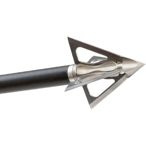 G5 Striker X 4-Blade Archery Broadheads with 1.25" Cutting Diameter | 3-Pack Durable Steel Sharp Accurate Fixed-Blade Broadheads for Hunting Arrows
