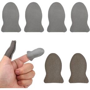 6pcs Gaming Finger Sleeves, Anti-Sweat Finger Covers for Phone Gaming, Breathable Thumb Cots Protector, Gamer Finger Tips Gloves, Mobile Gaming Accessories for Phone Devices Tablet