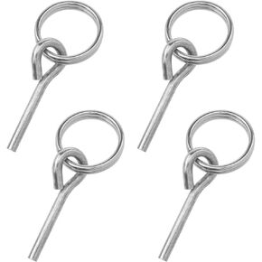 Lovelysp Tent Pole Connectors Tent Pin & Ring Replacement Tent Accessories for Tent Items 4PCS