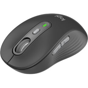 Logitech Signature Plus M750 L Wireless Mouse - for Large Hands, SmartWheel, Bluetooth, Multi Device, 24-Month Battery, Silent Clicks, Customizable Side Buttons, Contoured Shape - Graphite