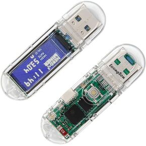 NerdMiner Bitcoins Miner V2 Dongle USB 75KH 1W T-Display S3 Bitcoin Solo Lottery Miner Win 3.125 BTC with Low Power Consumption（1PCS）