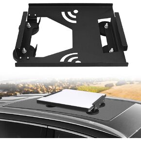 Starlink Mini Flat Mount Kit, Starlink Mini Car Roof Mount, Magnetic Mount for RVs, Vans, Boat, Yachts, Trucks - Black
