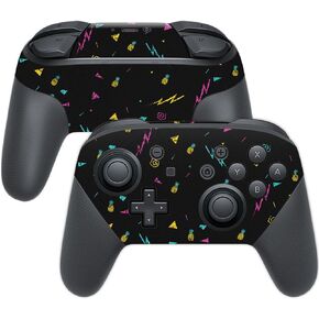 MightySkins Skin Compatible with Nintendo Switch Pro Controller - Magic Pineapple | Protective, Durable, and Unique Vinyl Decal wrap Cover | Easy to Apply, Remove, and Change Styles | Made in The USA