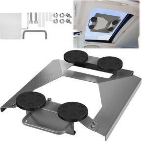 Magnetic Roof Mount Kit Compatible with Starlink Mini Magnet Car Mount Base with Pipe Adapter Internet Satellite Kit Compatible with Starlink Mini for Rv Van