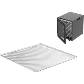 1 x Tray Stainless Steel Compatible for FD-1008A Food Dehydrator, 850W, Digital Food Dryer Machine (No Machine Included)