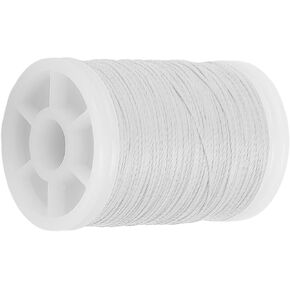 Bow String Serving Thread,110m Polyethylene Archery Bowstring Serving for Tying Peep Sight Nock Maintenance(White)