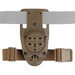 Adjustable Drop Leg Platform Tactical Belt Holster Adapter Holster Quick Release Locking System