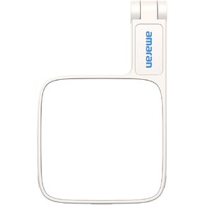Amaran Go Magnetic Selfie Phone Light, Compatible with MagSafe & Qi2 Magnets, Dual LED Light Source with Adjustable Mirror Light & CCT (2700K-6500K), for Selfies, Makeup, & Content Creation (White)